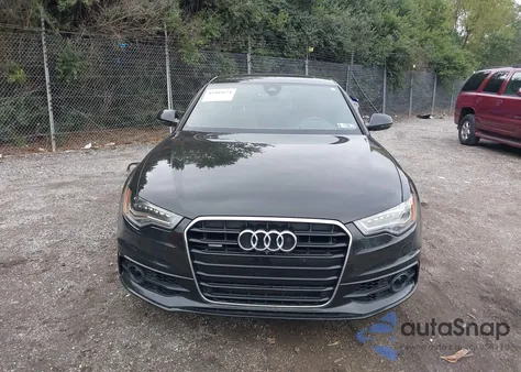 2013 Audi A6 3.0T Premium z USA, uszkodzony, nr VIN WAUJGAFC1DN038656
